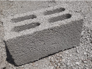 8" Hollow Cement Brick (ID: CBH8139M)